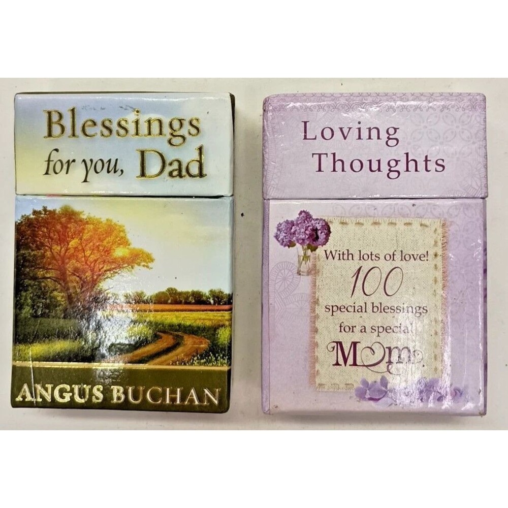 Angus Buchan Blessing Cards for both Mom and Dad Used